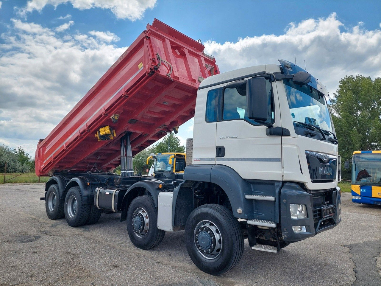 MAN TGS 35.460 BB Meiller Bordmatik 8x6 - Truk jungkit: gambar 2 MAN TGS 35.460 BB Meiller Bordmatik 8x6 - Truk jungkit: gambar 2