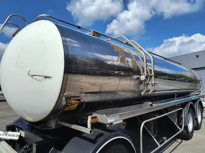 Trailer tangki untuk pengangkutan susu ETA 16500L INSULATED INOX TANK - 1 COMP: gambar 10