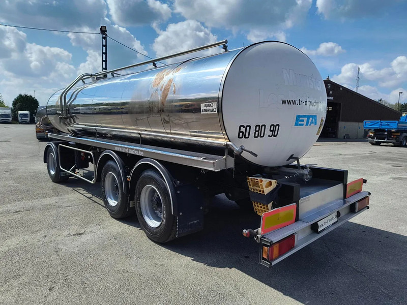 Trailer tangki untuk pengangkutan susu ETA 16500L INSULATED INOX TANK - 1 COMP: gambar 7