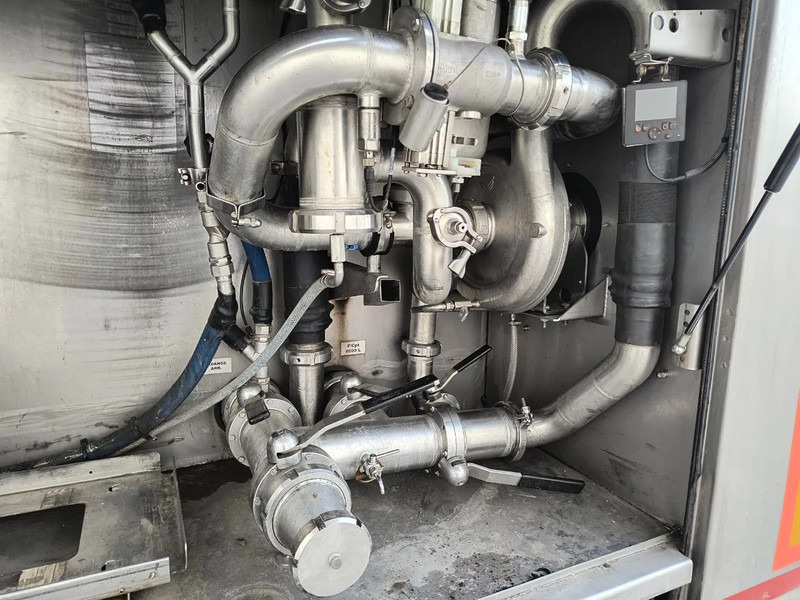 Semi-trailer tangki untuk pengangkutan susu ETA 29000L INSULATED INOX TANK - 1 COMP - PUMP: gambar 8