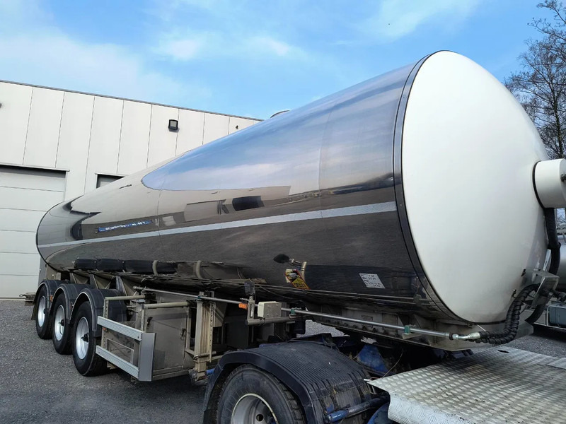 Semi-trailer tangki untuk pengangkutan susu ETA 29000L INSULATED INOX TANK - 1 COMP - PUMP: gambar 7