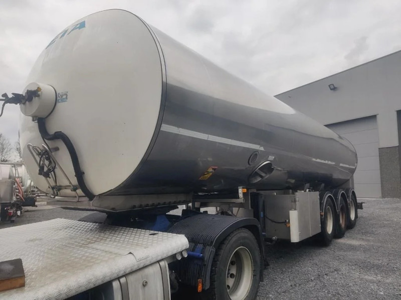 ETA TANK FOR MILK / WATER - 29000 L - STAINLESS STEEL/INOX - Semi-trailer tangki: gambar 1 ETA TANK FOR MILK / WATER - 29000 L - STAINLESS STEEL/INOX - Semi-trailer tangki: gambar 1