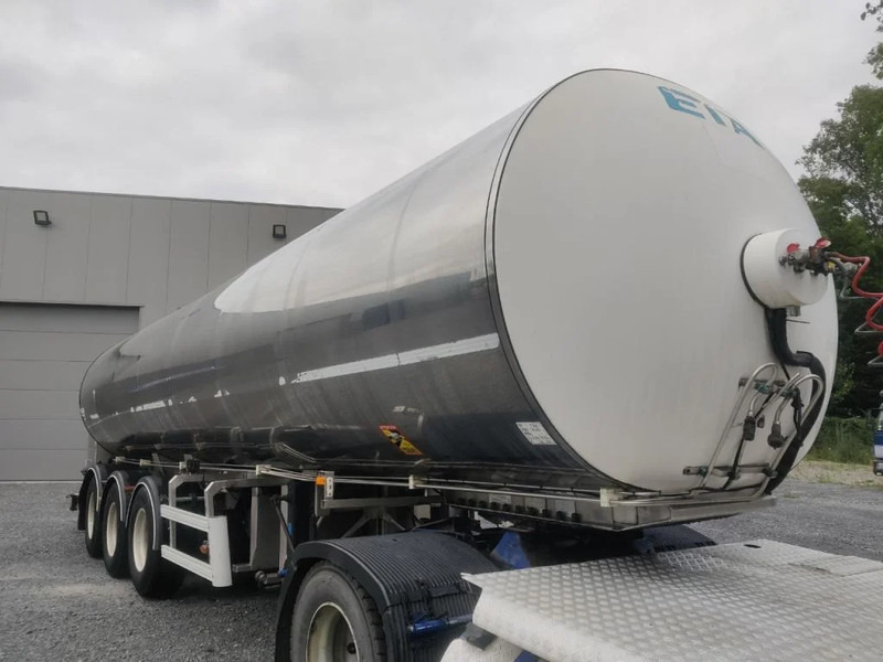 ETA TANK FOR MILK / WATER - 29000 L - STAINLESS STEEL/INOX - Semi-trailer tangki: gambar 2 ETA TANK FOR MILK / WATER - 29000 L - STAINLESS STEEL/INOX - Semi-trailer tangki: gambar 2