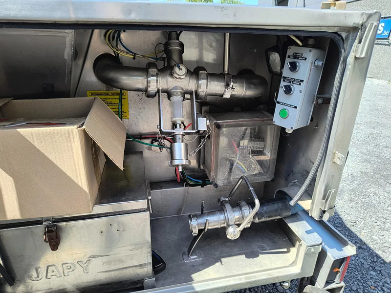 Semi-trailer tangki untuk pengangkutan susu Magyar 25000L INSULATED INOX TANK - PUMP: gambar 20