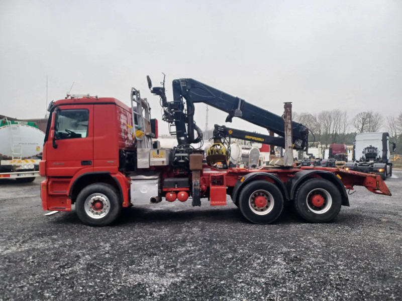 Mercedes-Benz Actros 3360 V8 avec GRUE HIAB 251S80 - 6X4 - V8 - Truk logging, Truk derek: gambar 2 Mercedes-Benz Actros 3360 V8 avec GRUE HIAB 251S80 - 6X4 - V8 - Truk logging, Truk derek: gambar 2