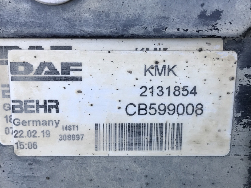 DAF CF Euro 6 - Radiator untuk Truk: gambar 3 DAF CF Euro 6 - Radiator untuk Truk: gambar 3
