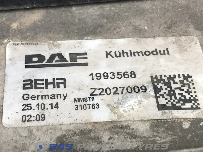 DAF XF106 Koelerpakket DAF MX13 375 H1 1909450 - Radiator untuk Truk: gambar 4 DAF XF106 Koelerpakket DAF MX13 375 H1 1909450 - Radiator untuk Truk: gambar 4