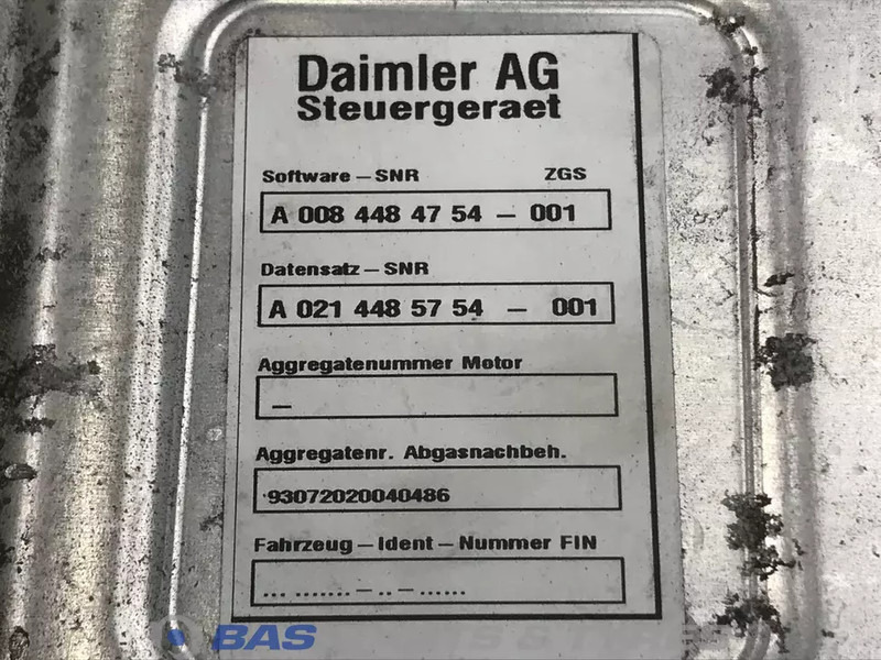 Mercedes-Benz  - ECU untuk Truk: gambar 4 Mercedes-Benz  - ECU untuk Truk: gambar 4