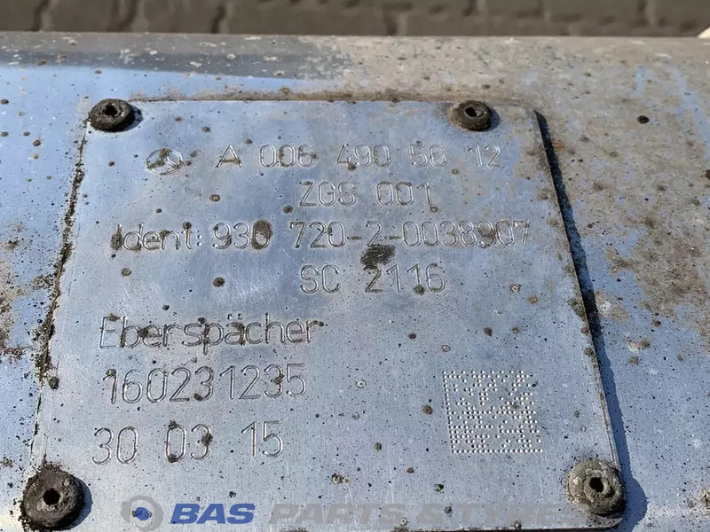 Mercedes-Benz Uitlaatdemper Mercedes A 006 490 56 12 - Knalpot untuk Truk: gambar 4 Mercedes-Benz Uitlaatdemper Mercedes A 006 490 56 12 - Knalpot untuk Truk: gambar 4