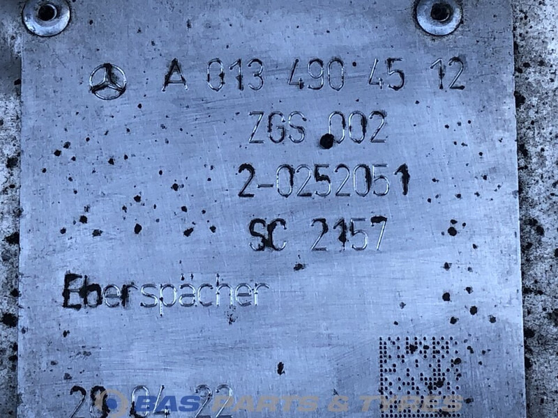 Mercedes-Benz Uitlaatdemper Mercedes A 013 490 45 12 - Knalpot untuk Truk: gambar 5 Mercedes-Benz Uitlaatdemper Mercedes A 013 490 45 12 - Knalpot untuk Truk: gambar 5