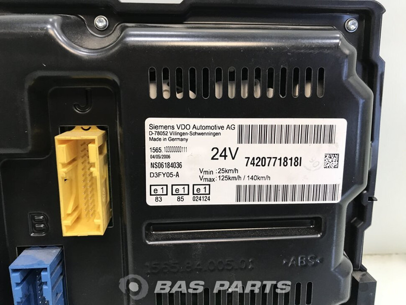Renault Premium Euro 4-5 - Dasbor untuk Truk: gambar 3 Renault Premium Euro 4-5 - Dasbor untuk Truk: gambar 3
