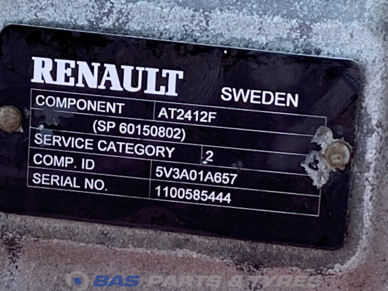 Renault T-Serie AT2412F Optidrive Versnellingsbak G0941 - Gearbox untuk Truk: gambar 5 Renault T-Serie AT2412F Optidrive Versnellingsbak G0941 - Gearbox untuk Truk: gambar 5