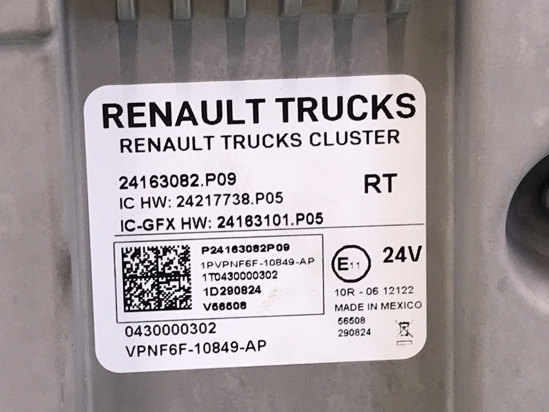 Renault T-Serie Evolution - Dasbor untuk Truk: gambar 3 Renault T-Serie Evolution - Dasbor untuk Truk: gambar 3
