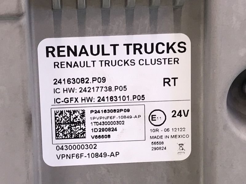 Renault T-Serie Evolution Instrumentenpaneel Renault 7424163082 - Dasbor untuk Truk: gambar 3 Renault T-Serie Evolution Instrumentenpaneel Renault 7424163082 - Dasbor untuk Truk: gambar 3