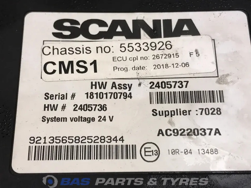 Scania  - Sistem listrik untuk Truk: gambar 3 Scania  - Sistem listrik untuk Truk: gambar 3
