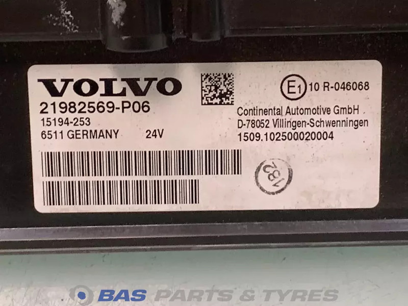 Volvo FH4 Combi-Instrument Volvo 21982569 - Dasbor untuk Truk: gambar 3 Volvo FH4 Combi-Instrument Volvo 21982569 - Dasbor untuk Truk: gambar 3