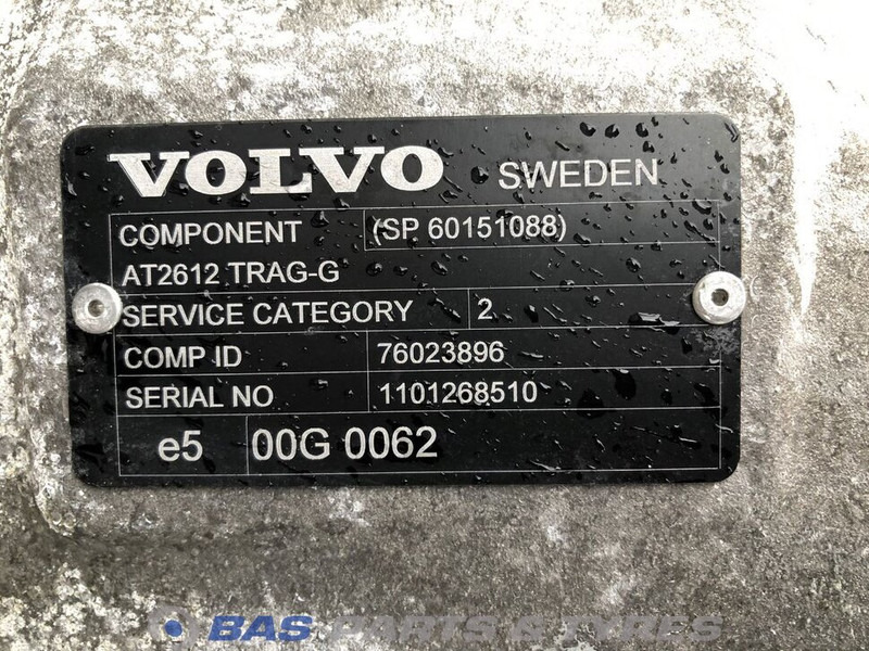 Volvo FM4 Volvo AT2612G I-Shift Versnellingsbak 20483506 - Gearbox untuk Truk: gambar 5 Volvo FM4 Volvo AT2612G I-Shift Versnellingsbak 20483506 - Gearbox untuk Truk: gambar 5