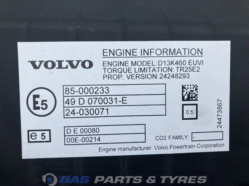 Volvo FM5 Motor Volvo D13K 460 K7 22467253 - Mesin untuk Truk: gambar 5 Volvo FM5 Motor Volvo D13K 460 K7 22467253 - Mesin untuk Truk: gambar 5