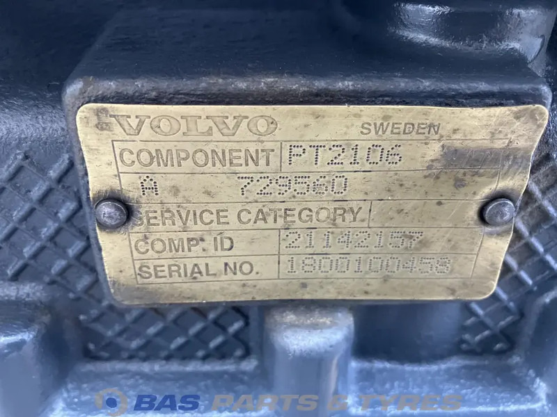 Volvo Volvo PT2106 Powertronic Versnellingsbak 21142157 - Gearbox untuk Truk: gambar 5 Volvo Volvo PT2106 Powertronic Versnellingsbak 21142157 - Gearbox untuk Truk: gambar 5