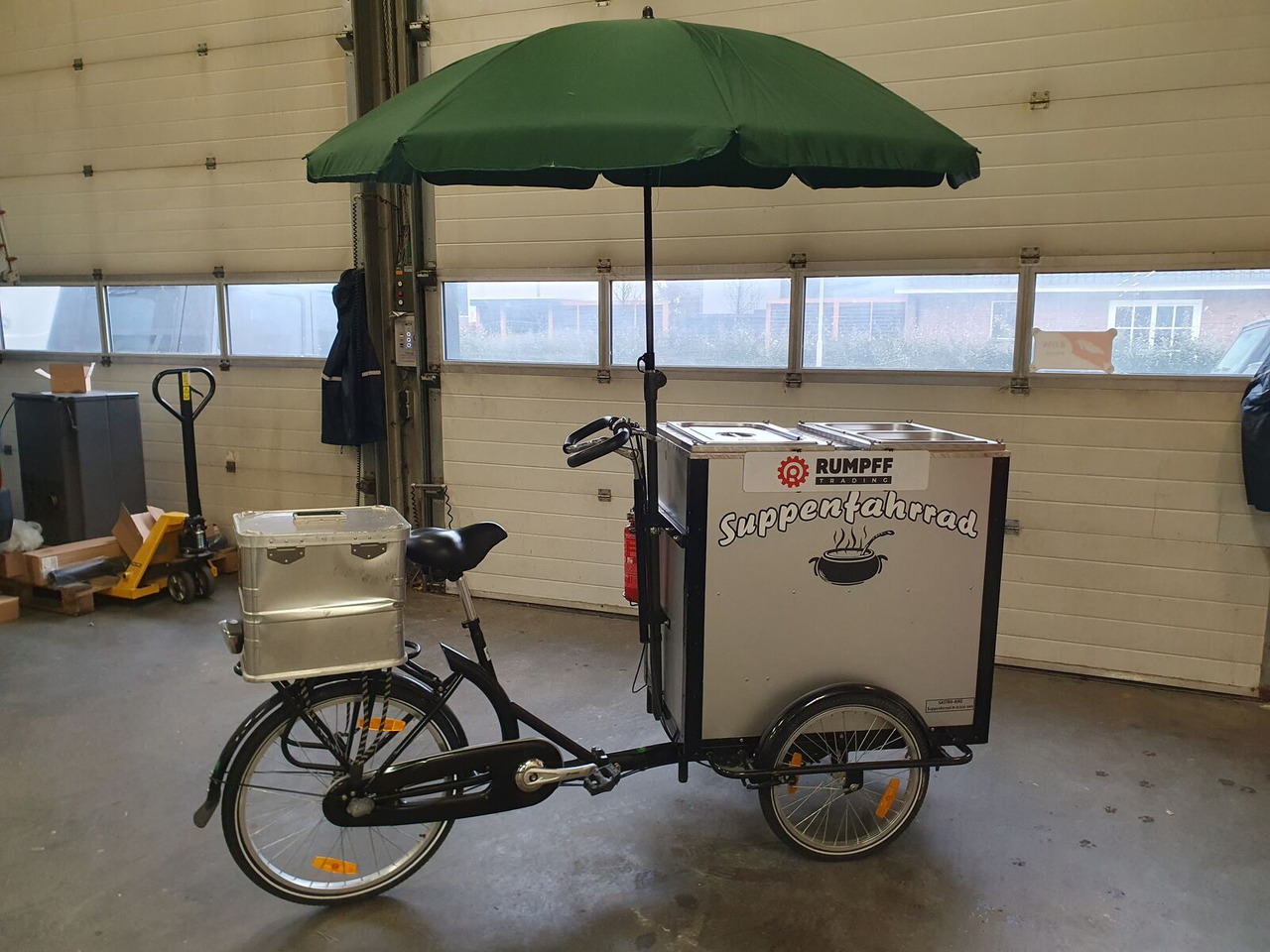 Soepfiets – Mobiele Foodtruck voor Soep en Broodjes verkoopwagen - Trailer penjual: gambar 1 Soepfiets – Mobiele Foodtruck voor Soep en Broodjes verkoopwagen - Trailer penjual: gambar 1