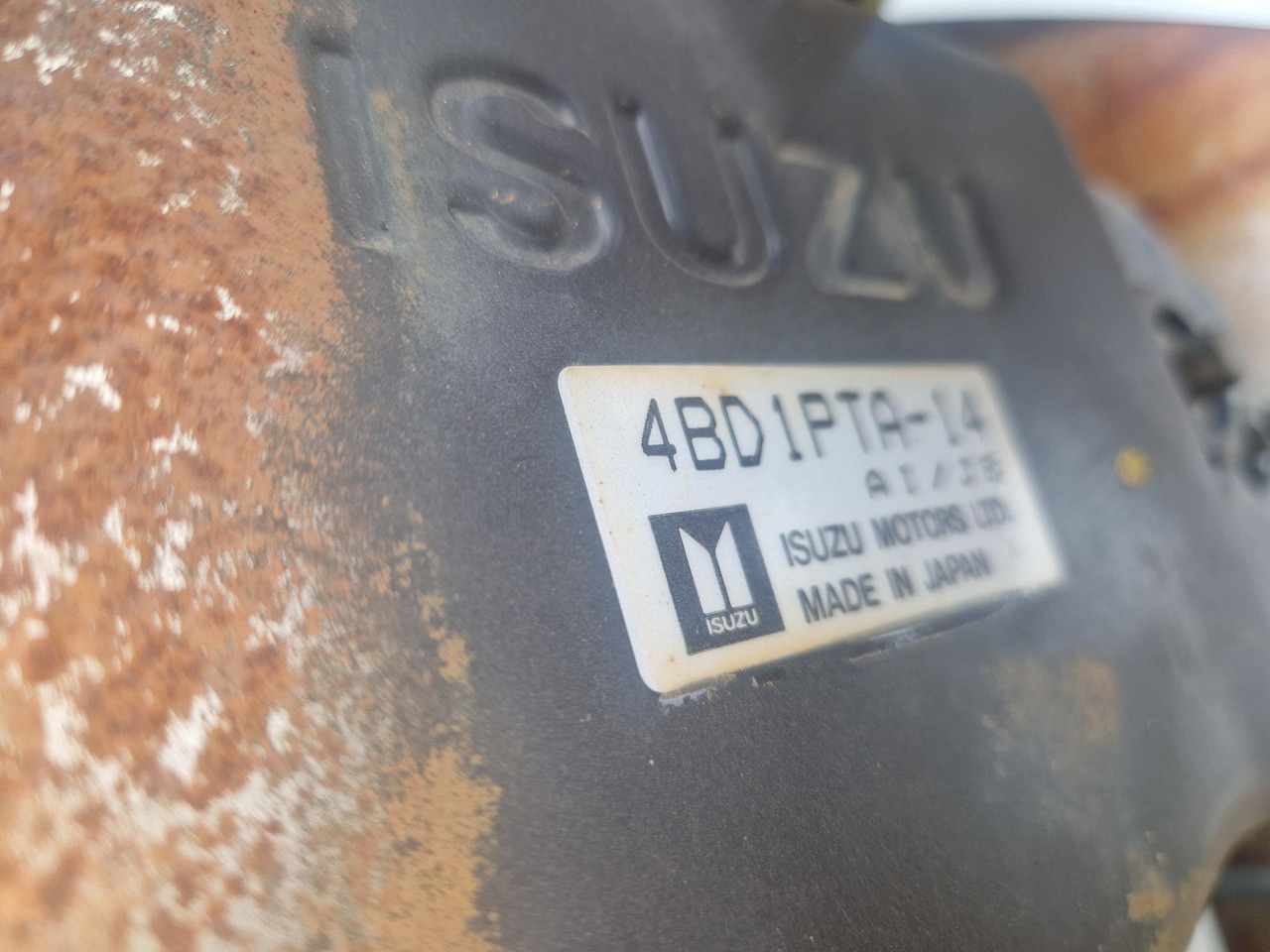 MOTOR ISUZU 4BD1PTA-14 - Mesin untuk Peralatan konstruksi: gambar 4 MOTOR ISUZU 4BD1PTA-14 - Mesin untuk Peralatan konstruksi: gambar 4
