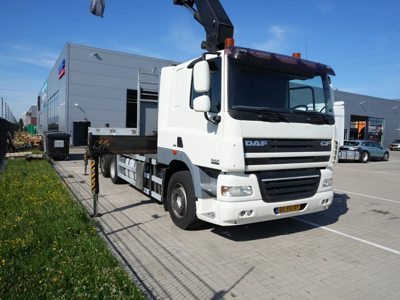 Truk derek DAF CF 85 FAN Kraanwagen met bak, 47 t. HMF kraan: gambar 15