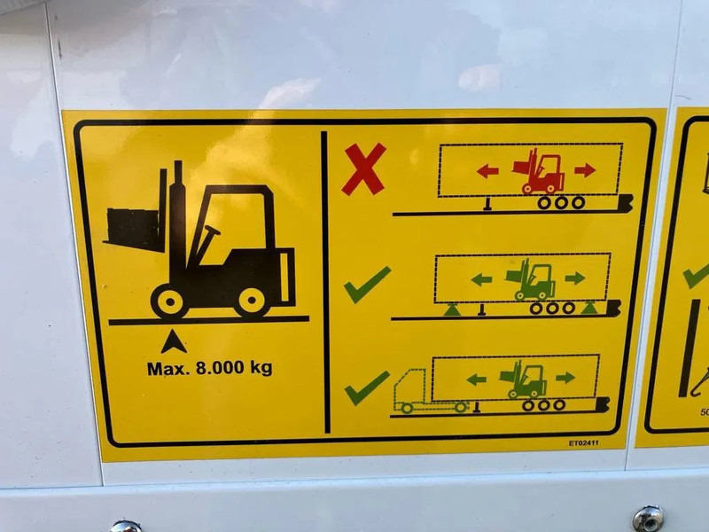 Semi-trailer dengan terpal samping baru Kässbohrer SCS X / 90 - 12 / 27 Schuifzeilen met twee liftassen en hefdak 500mm: gambar 12 Semi-trailer dengan terpal samping baru Kässbohrer SCS X / 90 - 12 / 27 Schuifzeilen met twee liftassen en hefdak 500mm: gambar 12