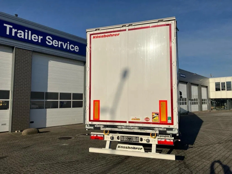 Semi-trailer dengan terpal samping baru Kässbohrer SCS X / 90 - 12 /27 met hefdak en twee liftassen: gambar 9