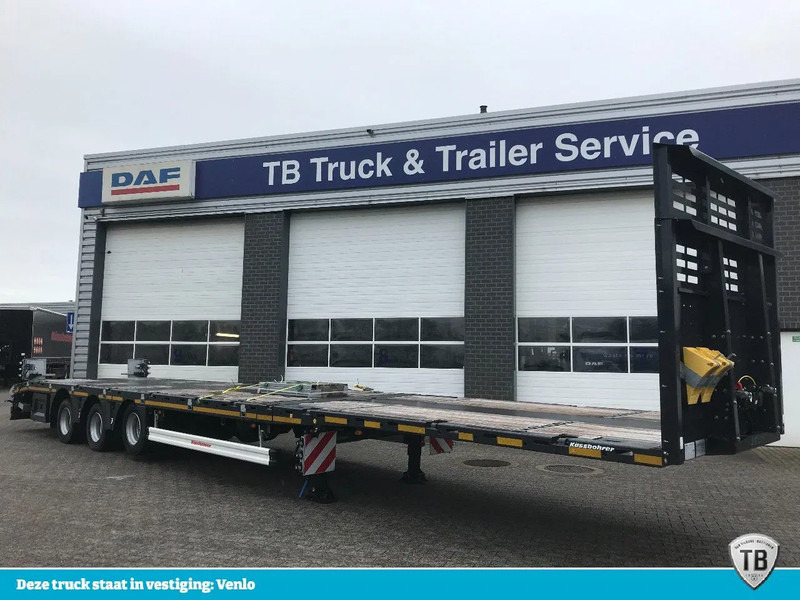 Kässbohrer SPA M 3 / 1N - 18 / 27 Uitschuifbare MEGA oplegger - Semi-trailer flatbed: gambar 1 Kässbohrer SPA M 3 / 1N - 18 / 27 Uitschuifbare MEGA oplegger - Semi-trailer flatbed: gambar 1