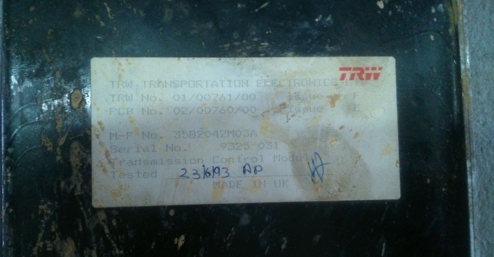 Części do Ciągnika Massey Ferguson MF 3000, 6300 MODUŁ STERUJĄCY SKRZYNI BIEGÓW AUTOTRONIC 1 MASSEY FERGUSON - ECU untuk Peralatan pertanian: gambar 2 Części do Ciągnika Massey Ferguson MF 3000, 6300 MODUŁ STERUJĄCY SKRZYNI BIEGÓW AUTOTRONIC 1 MASSEY FERGUSON - ECU untuk Peralatan pertanian: gambar 2