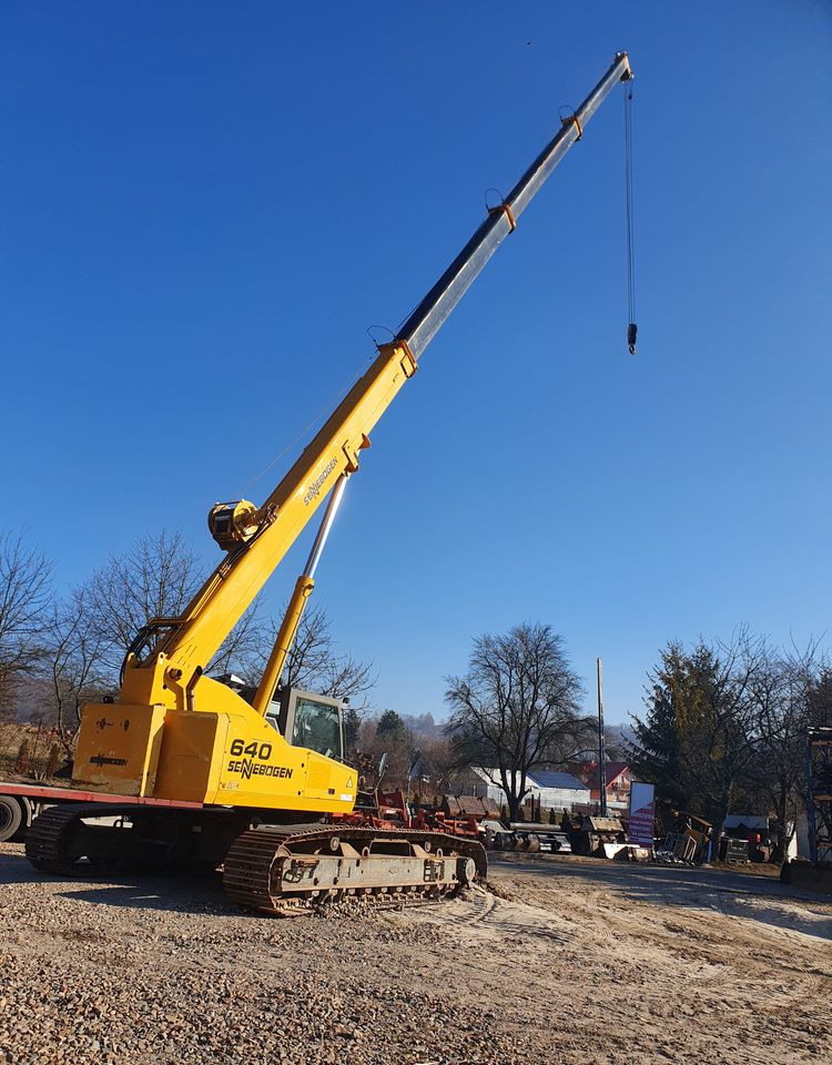 Dźwigi, żurawie, podnośniki Sennebogen 640RH Dźwig 40t 30m - Derek perayap: gambar 2 Dźwigi, żurawie, podnośniki Sennebogen 640RH Dźwig 40t 30m - Derek perayap: gambar 2