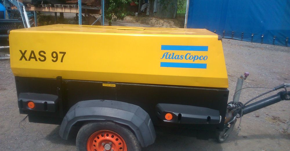 Kompresor Atlas Copco Atlas copco XAS 97 2015 Kompresor sprężarka śrubowa+ agregat prądotwórczy 12KVA - Kompresor udara: gambar 4 Kompresor Atlas Copco Atlas copco XAS 97 2015 Kompresor sprężarka śrubowa+ agregat prądotwórczy 12KVA - Kompresor udara: gambar 4