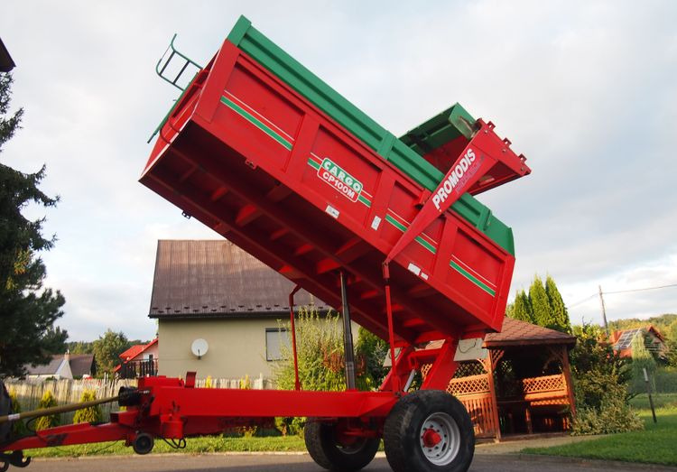 Przyczepa Cargo CP100M 2000 Przyczepa rolnicze wywrotka CARGO - Trailer jungkit pertanian/ Tempat sampah: gambar 1 Przyczepa Cargo CP100M 2000 Przyczepa rolnicze wywrotka CARGO - Trailer jungkit pertanian/ Tempat sampah: gambar 1