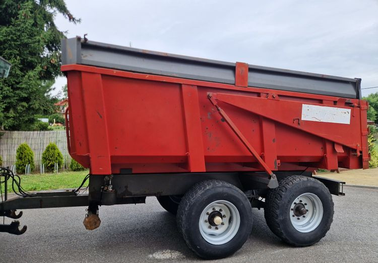 Przyczepa Mam MAM 14 1996 Podnoszona przednia oś hydraulicznie DMC 14T - Trailer jungkit pertanian/ Tempat sampah: gambar 3 Przyczepa Mam MAM 14 1996 Podnoszona przednia oś hydraulicznie DMC 14T - Trailer jungkit pertanian/ Tempat sampah: gambar 3