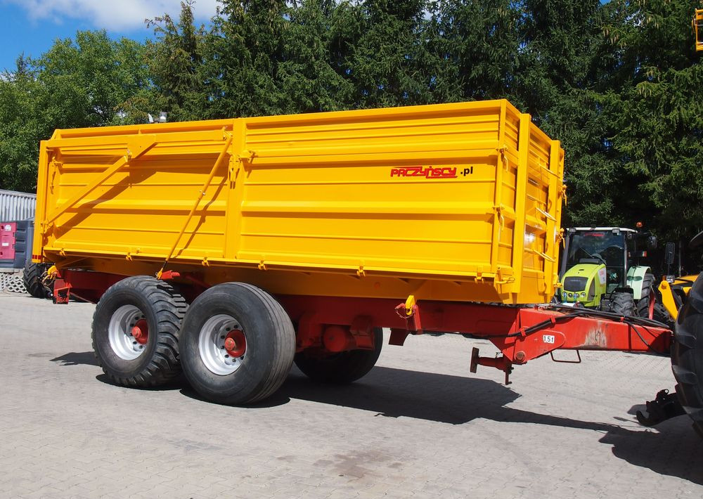 Trailer jungkit pertanian/ Tempat sampah Przyczepa Unsinn uk3-18 2000 3 strony wywrot: gambar 11