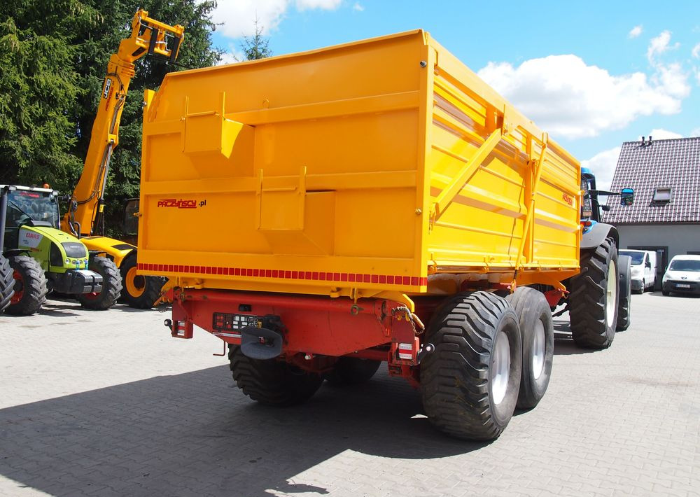 Trailer jungkit pertanian/ Tempat sampah Przyczepa Unsinn uk3-18 2000 3 strony wywrot: gambar 7