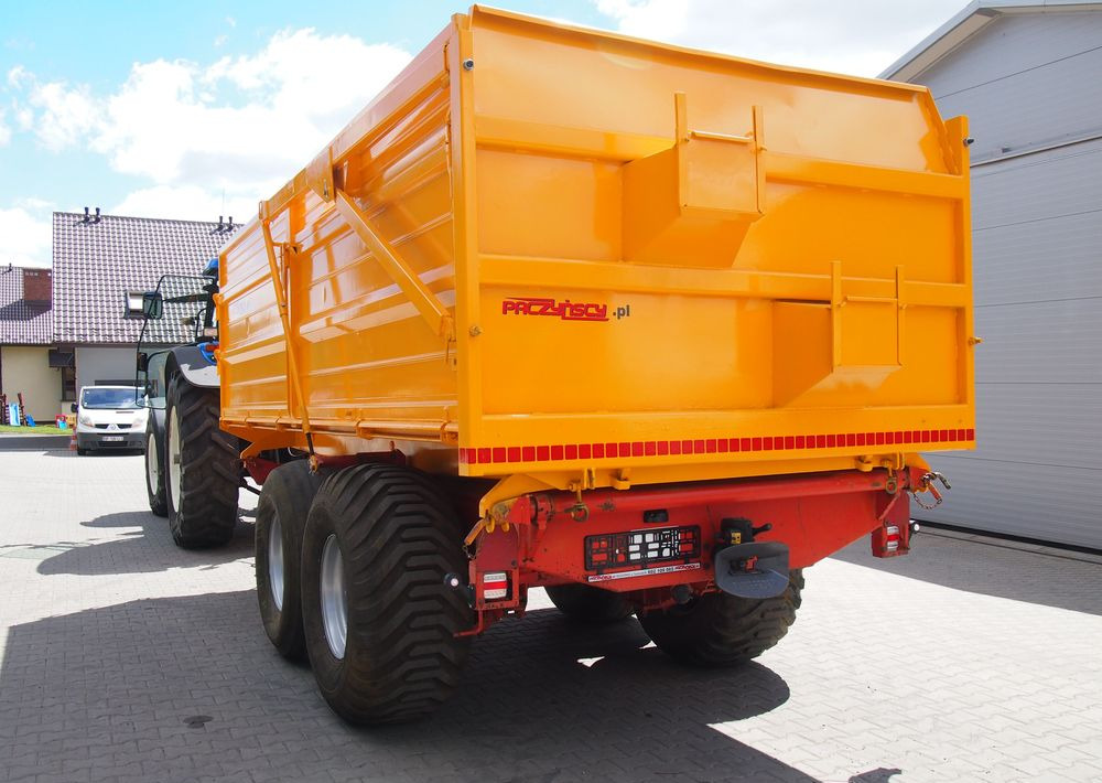 Trailer jungkit pertanian/ Tempat sampah Przyczepa Unsinn uk3-18 2000 3 strony wywrot: gambar 8
