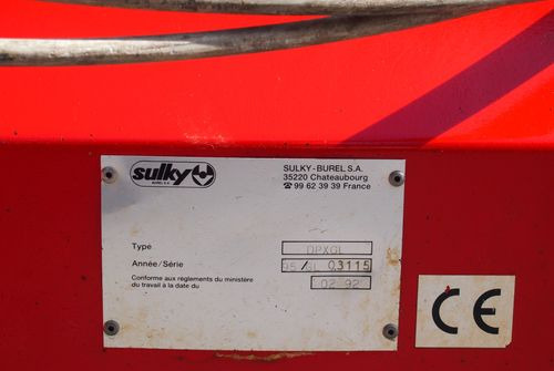 Rozsiewacz nawozów Sulky DPX GL 2000 18-24m Rozsiewacz nawozów Sulky - Penyebar pupuk: gambar 5 Rozsiewacz nawozów Sulky DPX GL 2000 18-24m Rozsiewacz nawozów Sulky - Penyebar pupuk: gambar 5