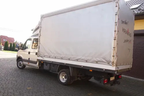 Samochód Iveco Daily 35c21 2012 DMC 3,5T DOKA dubel kabina - Van dengan terpal samping, Van kombi: gambar 3 Samochód Iveco Daily 35c21 2012 DMC 3,5T DOKA dubel kabina - Van dengan terpal samping, Van kombi: gambar 3