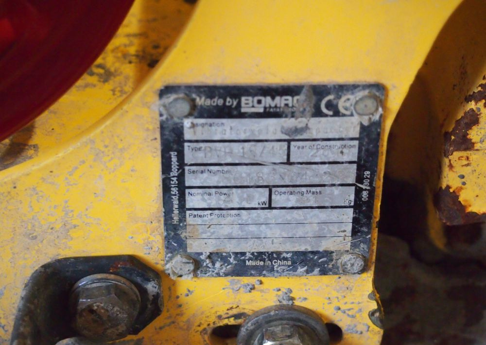 Ubijarka Bomag BVP 18/45 2019 Zagęszczarka Bomag 91 - Pelat getar: gambar 4 Ubijarka Bomag BVP 18/45 2019 Zagęszczarka Bomag 91 - Pelat getar: gambar 4
