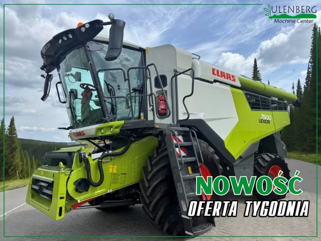 Claas LEXION 7500 +VARIO 930 + WÓZEK - Pemanen gabungan: gambar 1 Claas LEXION 7500 +VARIO 930 + WÓZEK - Pemanen gabungan: gambar 1