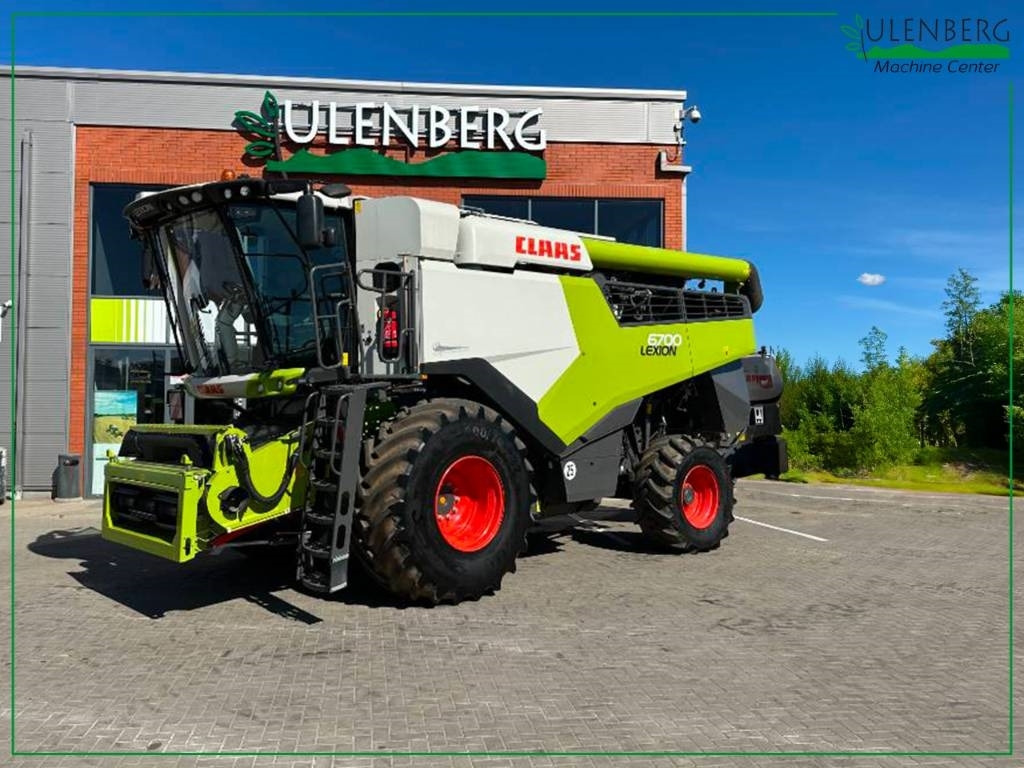 Pemanen gabungan baru Claas Lexion 6700: gambar 7
