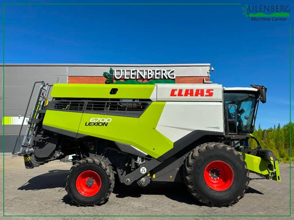 Pemanen gabungan baru Claas Lexion 6700: gambar 11