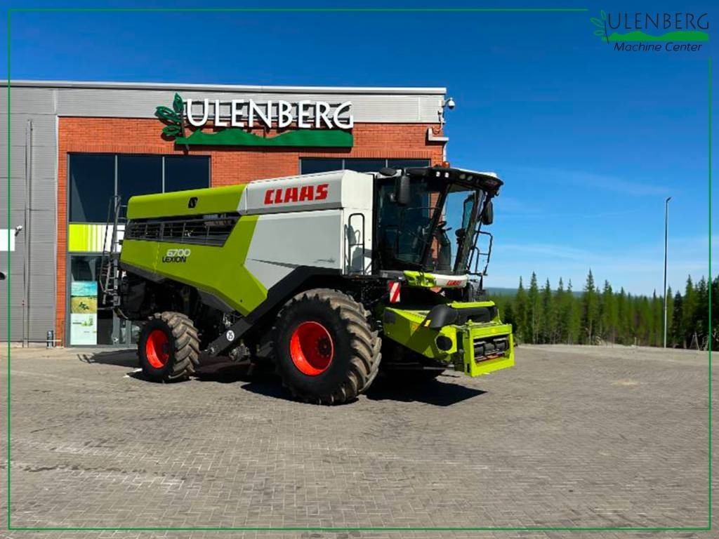 Pemanen gabungan baru Claas Lexion 6700: gambar 6