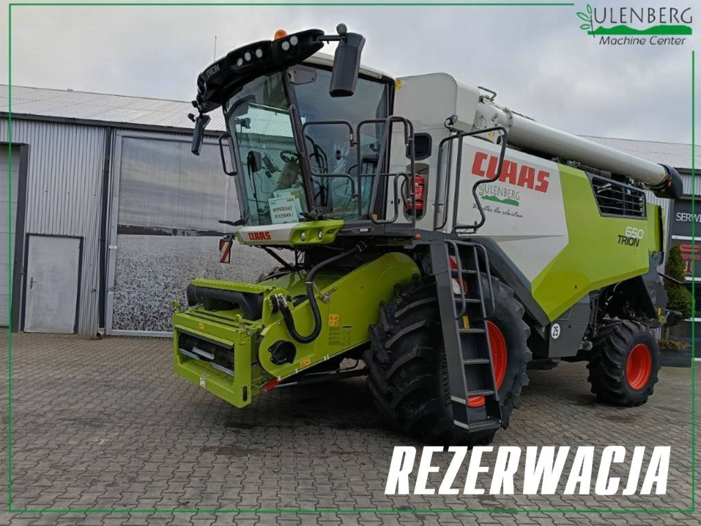 Claas TRION 650 - Pemanen gabungan: gambar 1 Claas TRION 650 - Pemanen gabungan: gambar 1