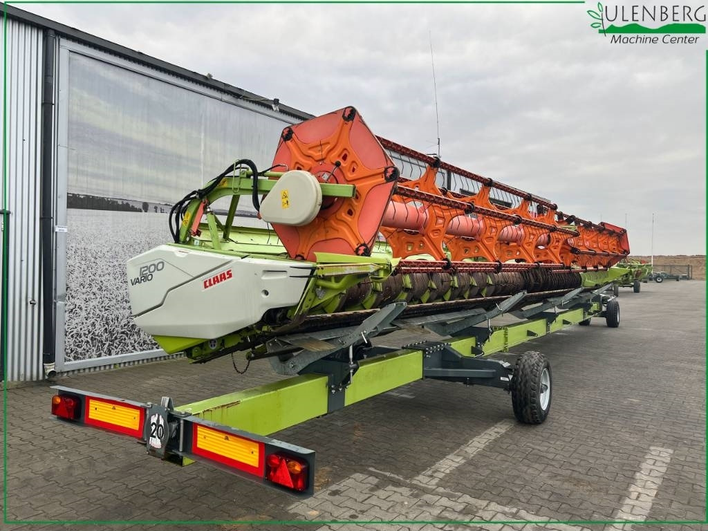 Header biji-bijian Claas Vario 1200: gambar 7 Header biji-bijian Claas Vario 1200: gambar 7