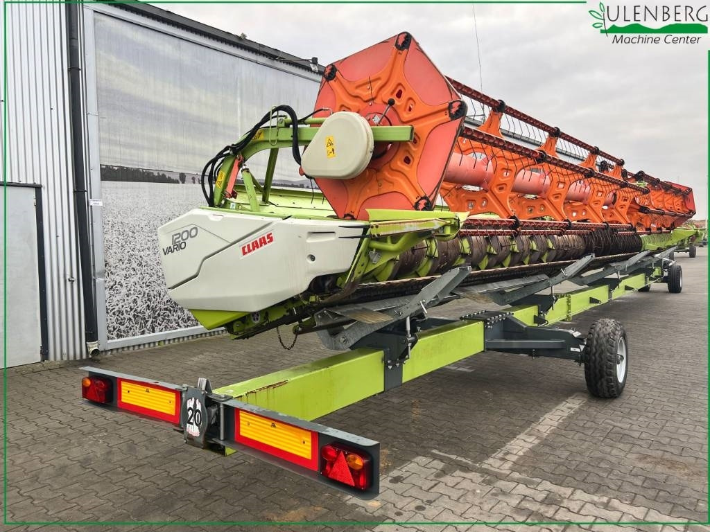 Header biji-bijian Claas Vario 1200: gambar 8 Header biji-bijian Claas Vario 1200: gambar 8