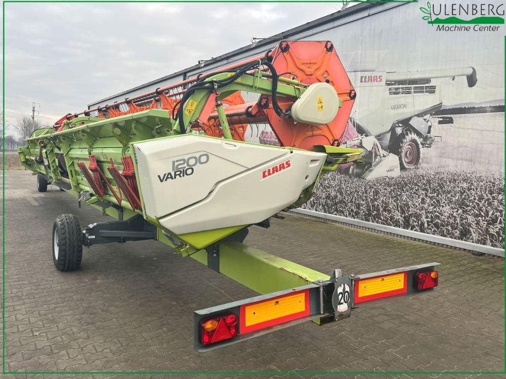 Header biji-bijian Claas Vario 1200: gambar 10 Header biji-bijian Claas Vario 1200: gambar 10