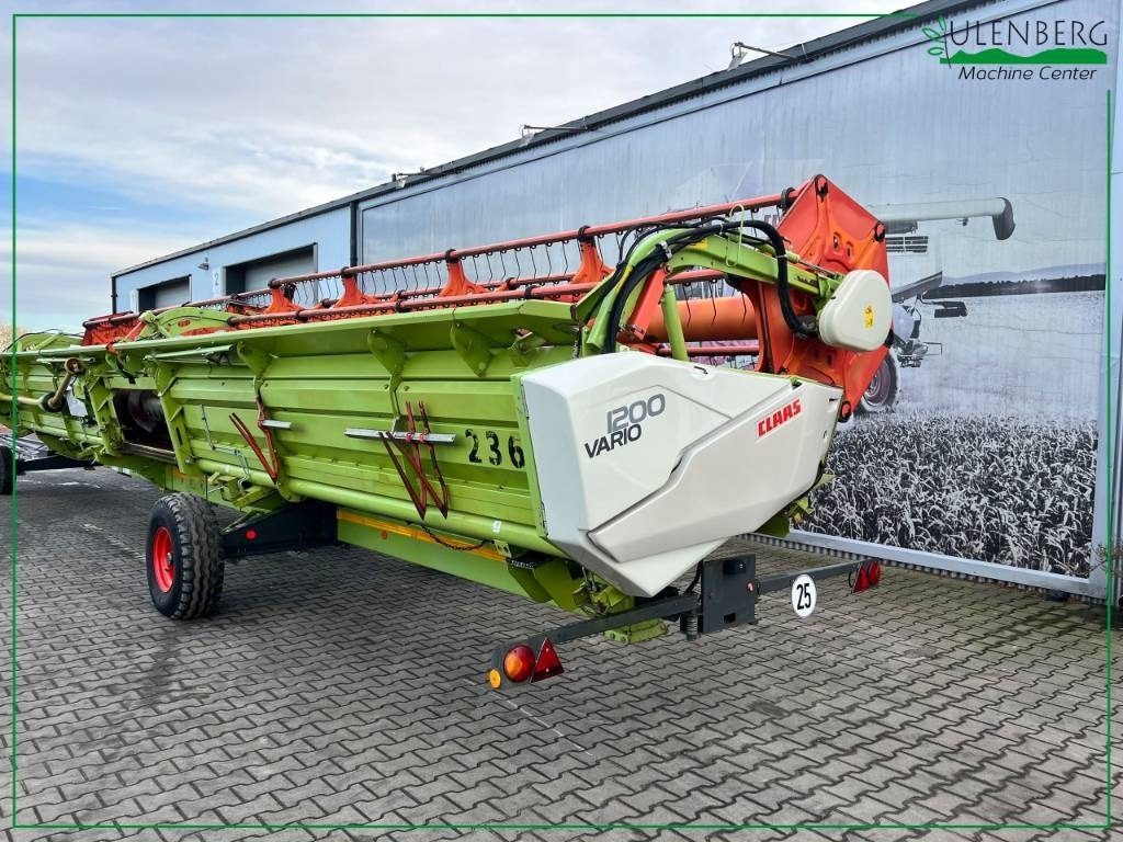 Header biji-bijian Claas Vario 1200: gambar 10 Header biji-bijian Claas Vario 1200: gambar 10