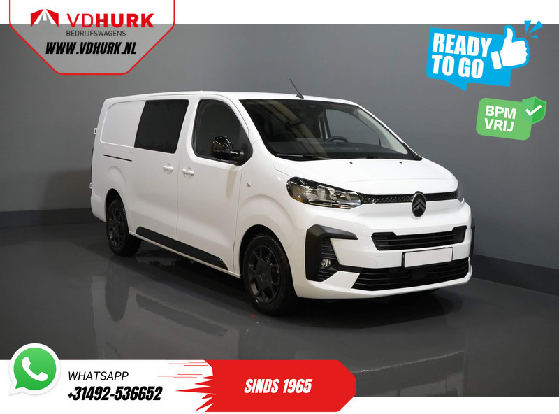 Citroën Jumpy 2.0 HDI 180 pk Aut. DC Dubbel Cabine BPM VRIJ! 2x Schuifdeur/ Virtual Cockpit/ Navi/ Carplay/ Camera/ PDC/ Cruise/ Trekhaak/ Air - Van kecil, Van kombi: gambar 1 Citroën Jumpy 2.0 HDI 180 pk Aut. DC Dubbel Cabine BPM VRIJ! 2x Schuifdeur/ Virtual Cockpit/ Navi/ Carplay/ Camera/ PDC/ Cruise/ Trekhaak/ Air - Van kecil, Van kombi: gambar 1